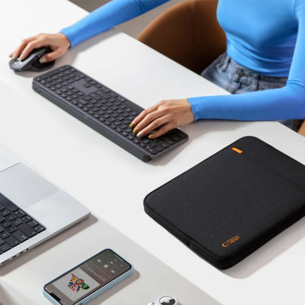 Universal Laptoptasche bis zu 11"-13", Tech-Protect Defender, Schwarz
