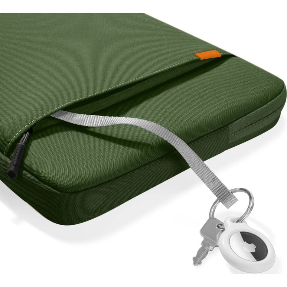 Universal Laptoptasche bis zu 13"-14", Tech-Protect Defender, Dunkelgrün