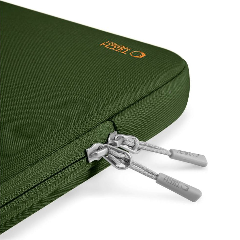 Universal Laptoptasche bis zu 13"-14", Tech-Protect Defender, Dunkelgrün
