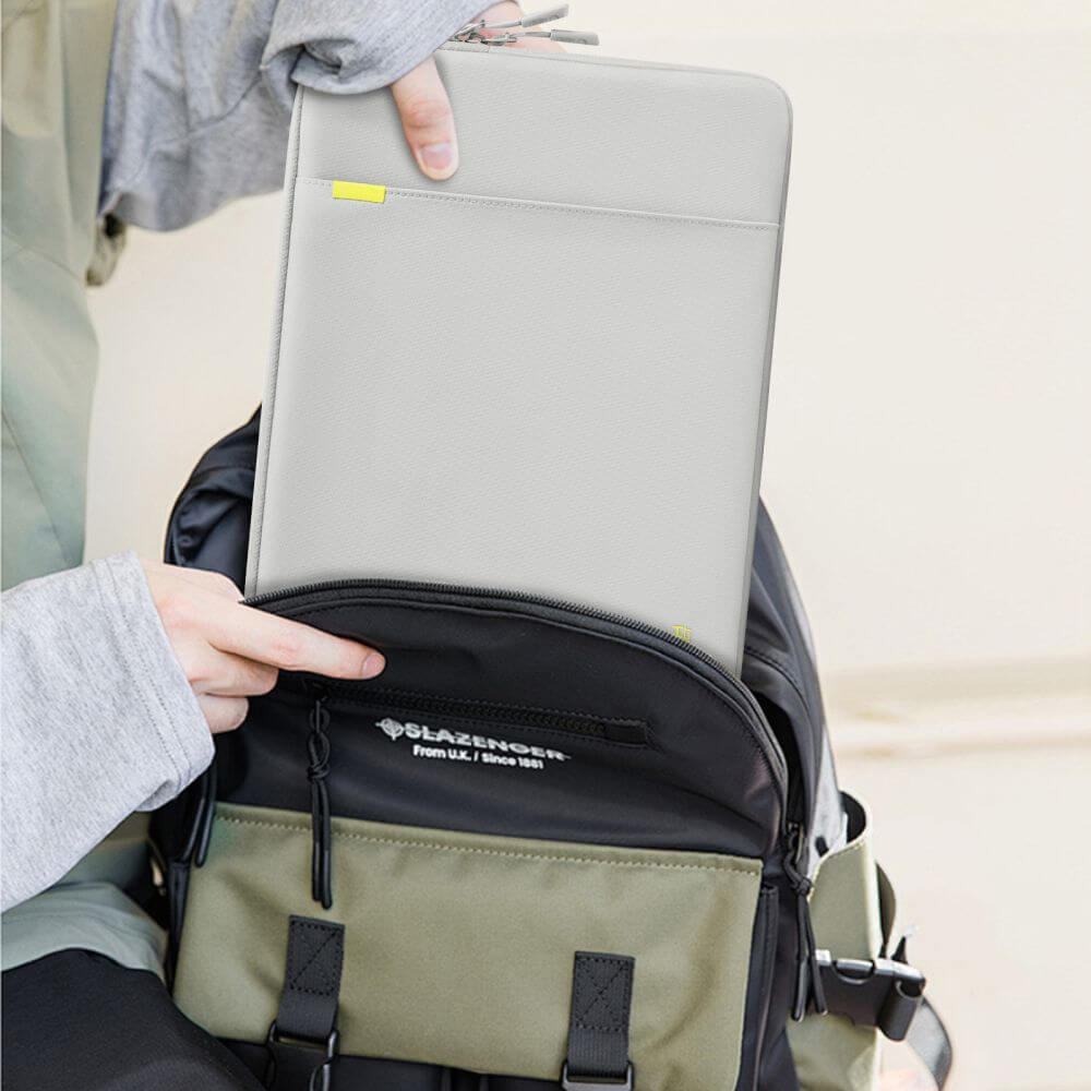 Universal Laptoptasche bis zu 13-14", Tech-Protect Defender, Grau