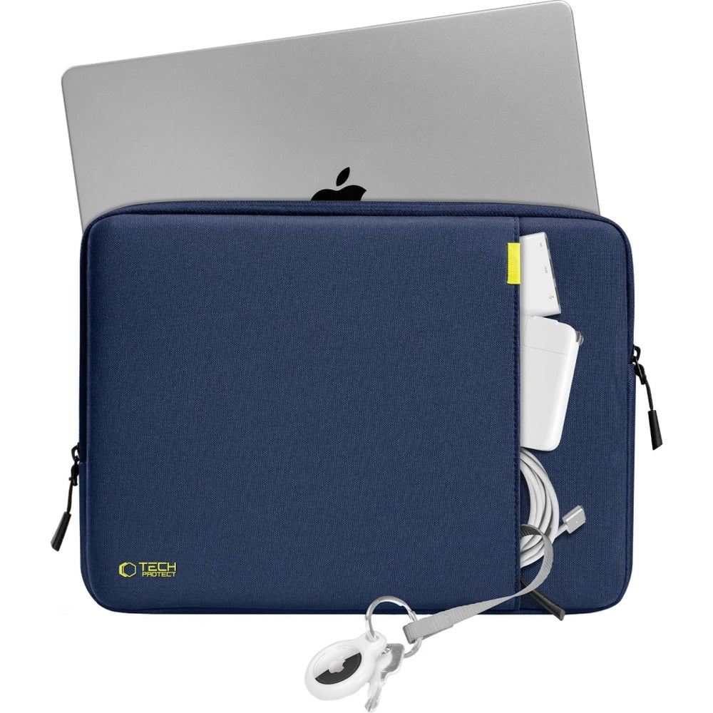 Universal Laptoptasche bis zu 13"-14", Tech-Protect Defender, Dunkelblau
