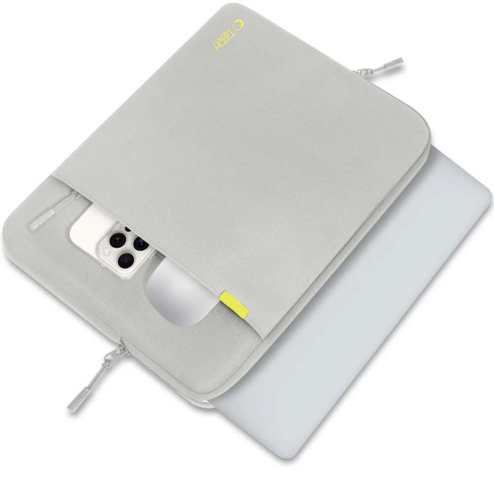 Universal Laptoptasche bis zu 15-16", Tech-Protect Defender, Grau