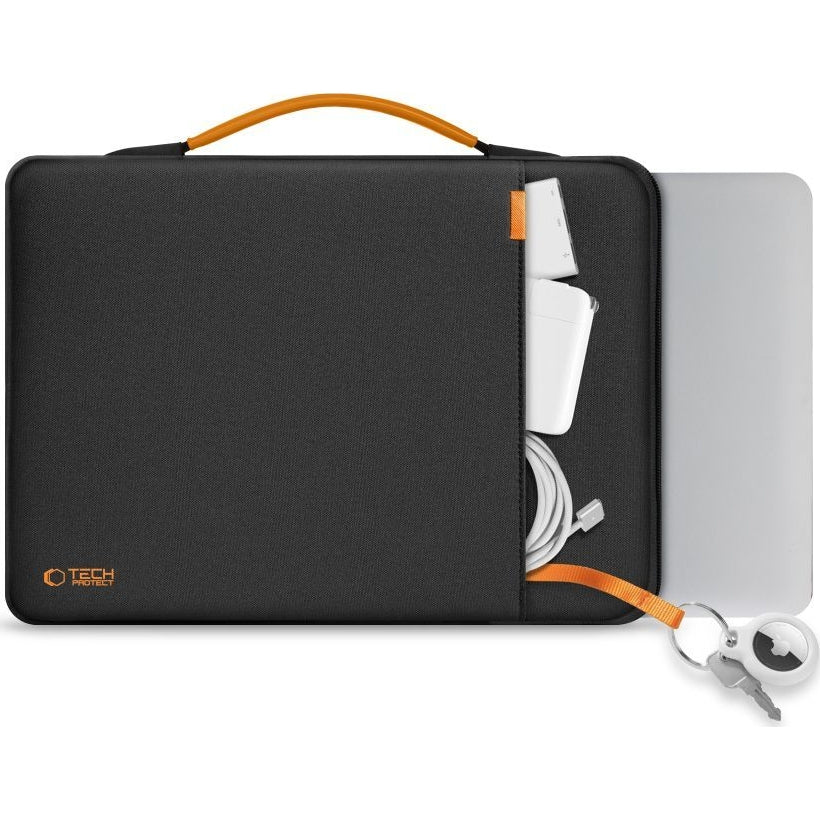 Umhängetasche für 15-16“ Laptop, Tech-Protect Defender RS Bag, Schwarz