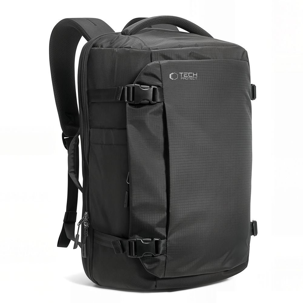 Reiserucksack mit Platz für einen Laptop, 24l, Tech-Protect Defender S70, Schwarz