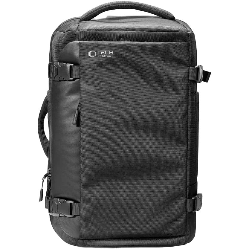 Reiserucksack mit Platz für einen Laptop, 24l, Tech-Protect Defender S70, Schwarz