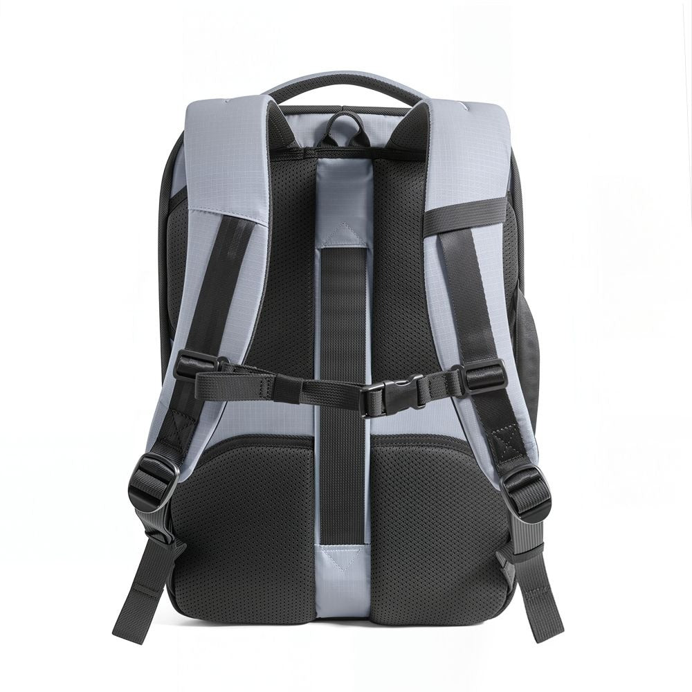 Reiserucksack mit Platz für einen Laptop, 24l, Tech-Protect Defender S70, Grau