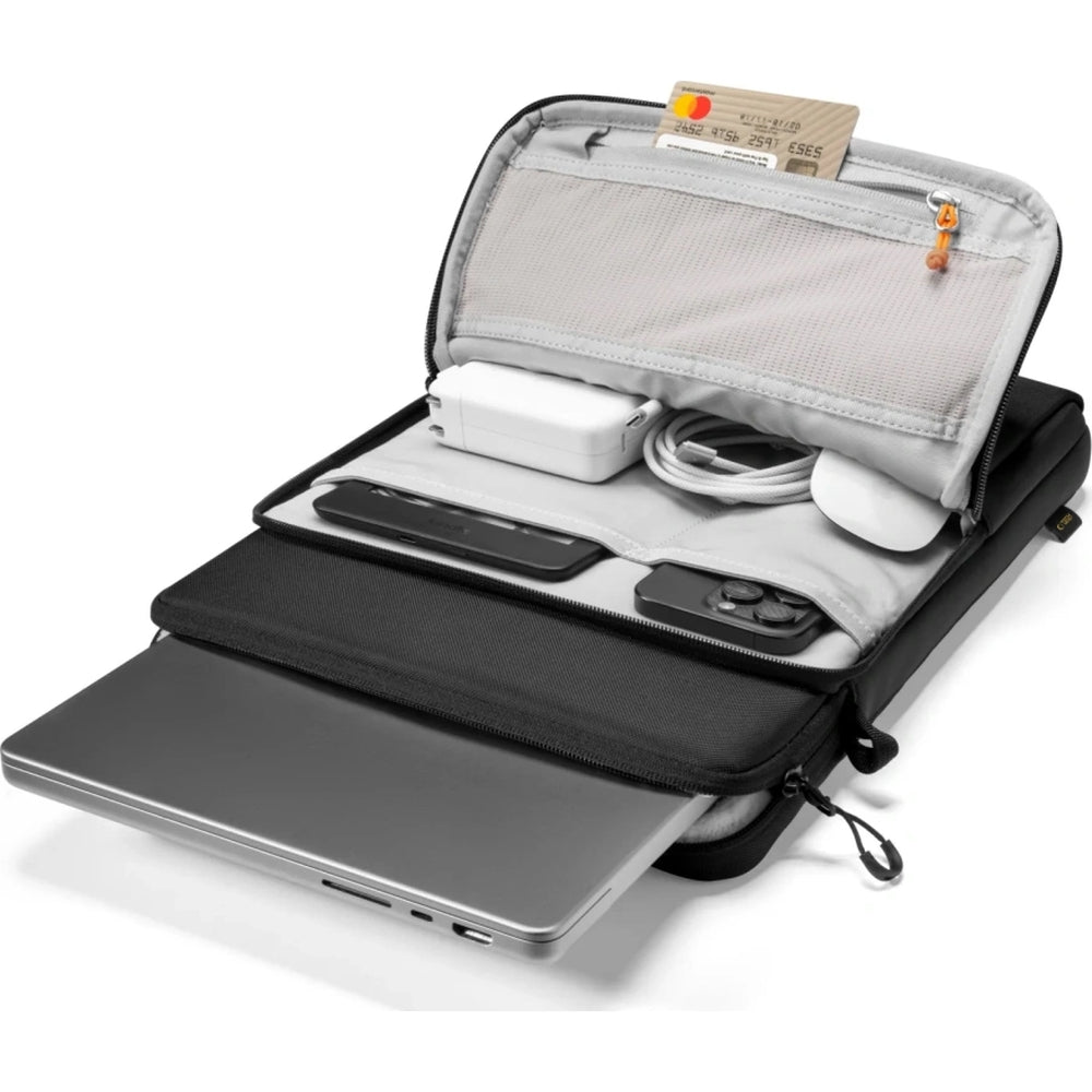 Universal Laptoptasche bis zu 13"-14", Tech-Protect Defender VR, Schwarz