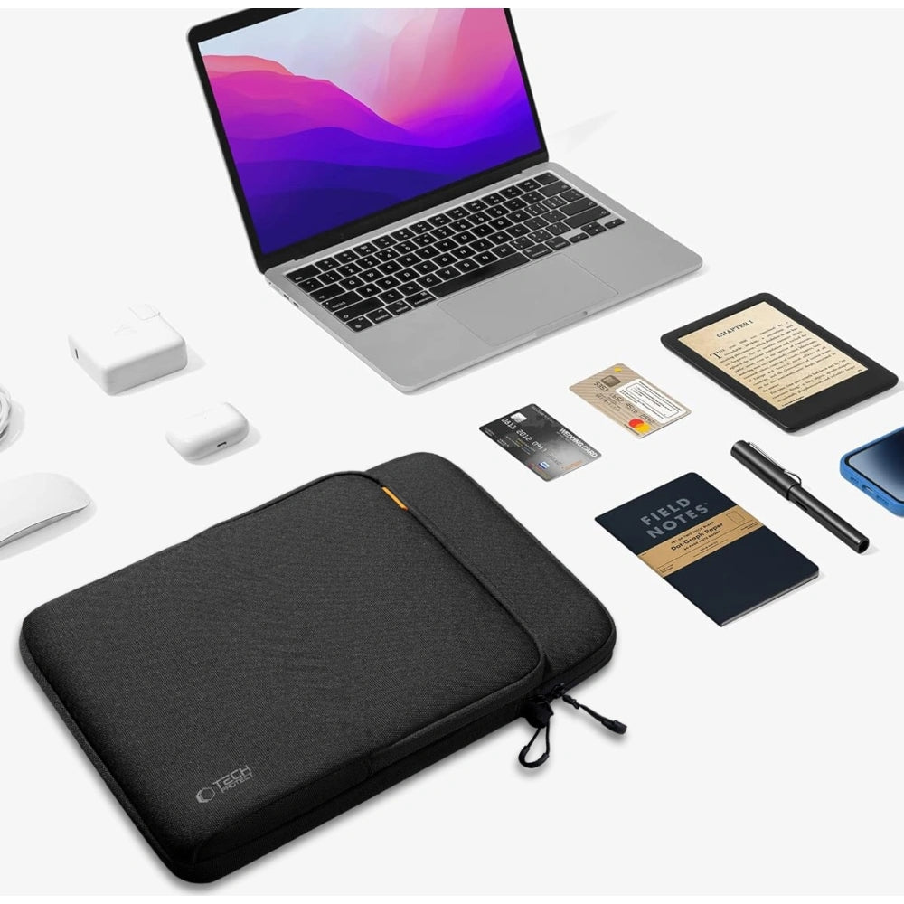 Universal Laptoptasche bis zu 13"-14", Tech-Protect Defender VR, Schwarz