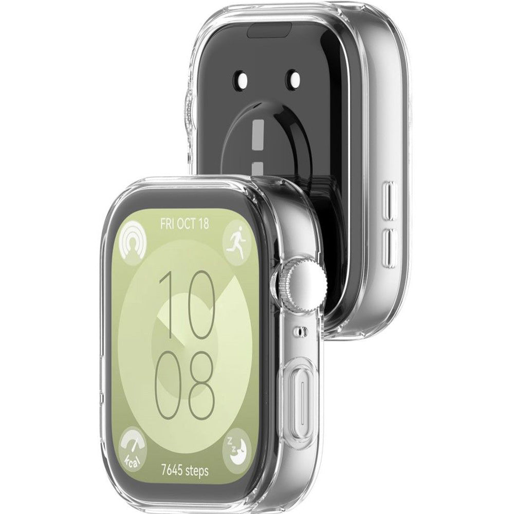 Schutzhülle + Glas für Huawei Fit 3,Tech Protect Defense360, Transparent