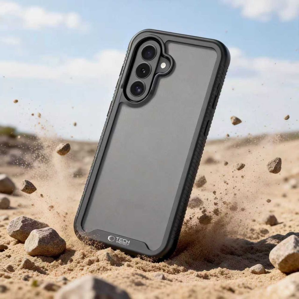 Handyhülle für Galaxy A37 / A36 5G / A56 5G, Tech-Protect Defense, mattes Schwarz