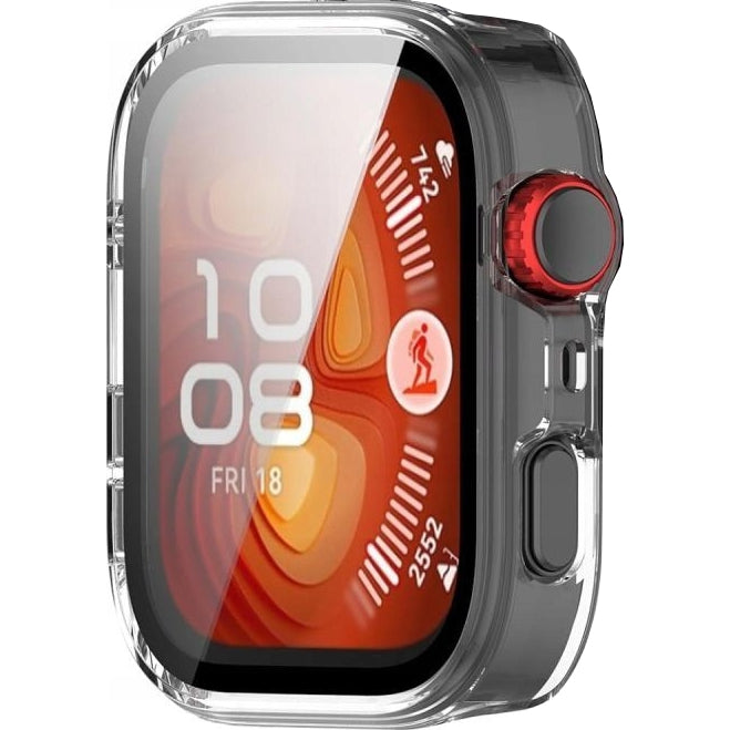 Schutzhülle + Glas für Huawei Watch Fit 4 Pro, Tech-Protect Defense360, Transparent