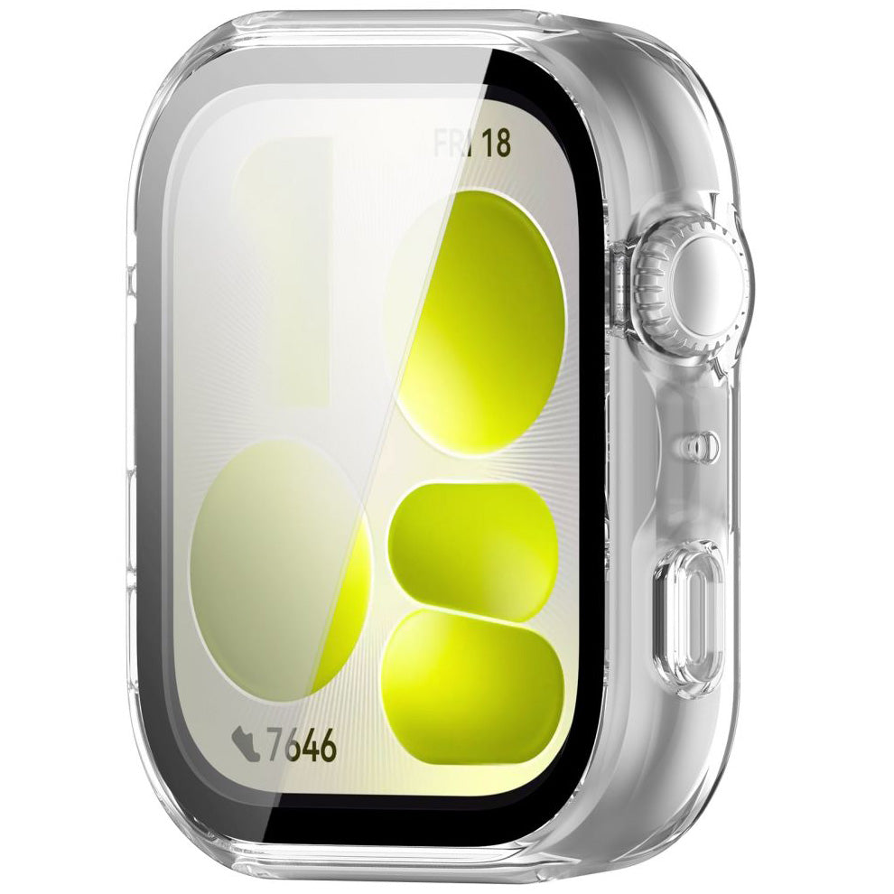 Schutzhülle + Glas für Huawei Watch Fit 5, Tech-Protect Defense, Transparent