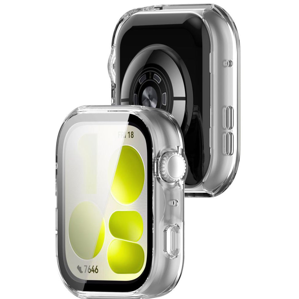 Schutzhülle + Glas für Huawei Watch Fit 5, Tech-Protect Defense, Transparent
