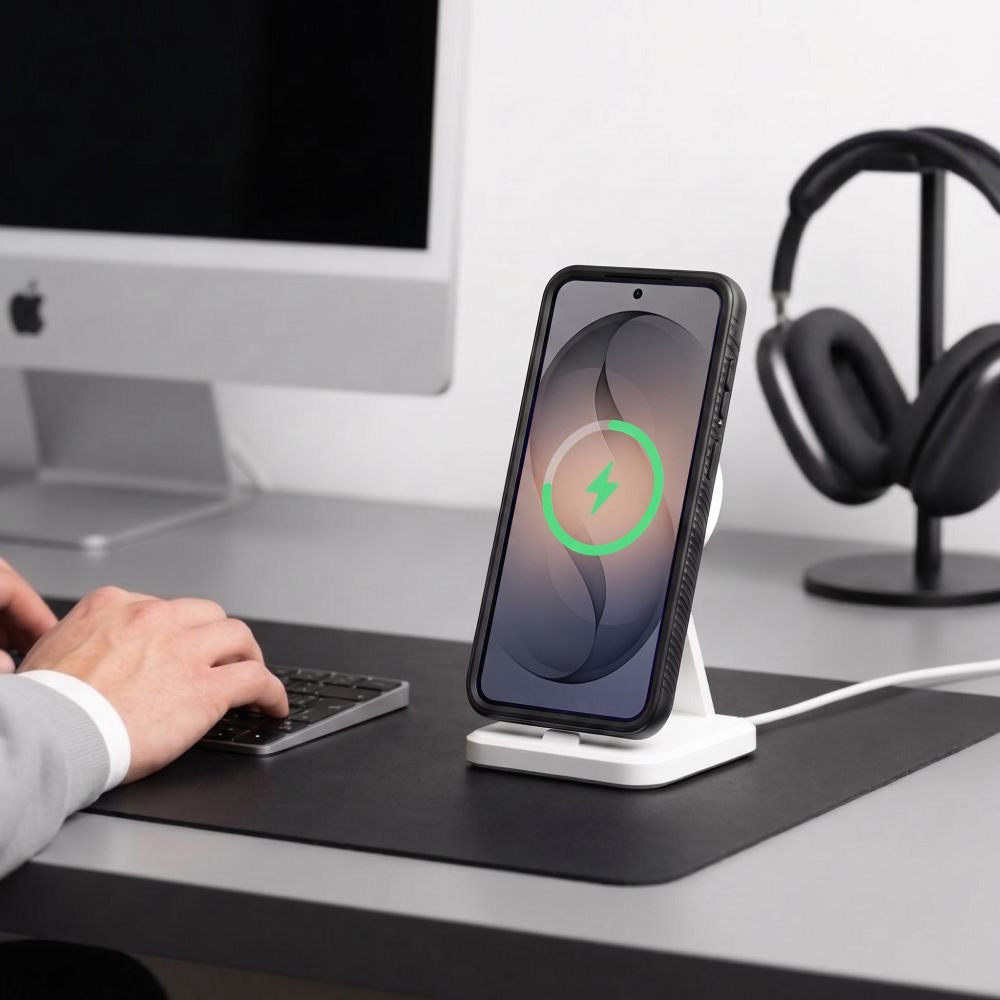 Handyhülle für Galaxy S26 FE, Tech-Protect Defense mit MagSafe, Mattes Schwarz (6/9)