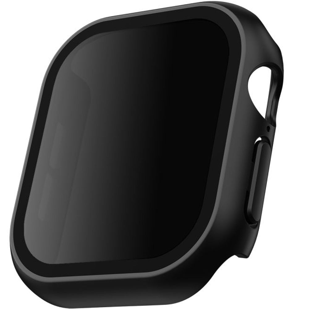Hülle mit Sichtschutzglas für Apple Watch Ultra 4 49mm / 3 49mm / 2 49mm / 1 49mm, Tech-Protect Defense Privacy, Schwarz (2/9)