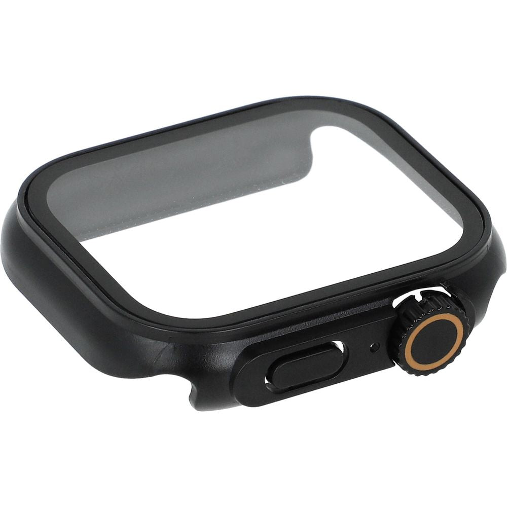 Schutzhülle + Glas für Apple Watch 10 46mm, Tech-Protect Defense360, Schwarz und Orange