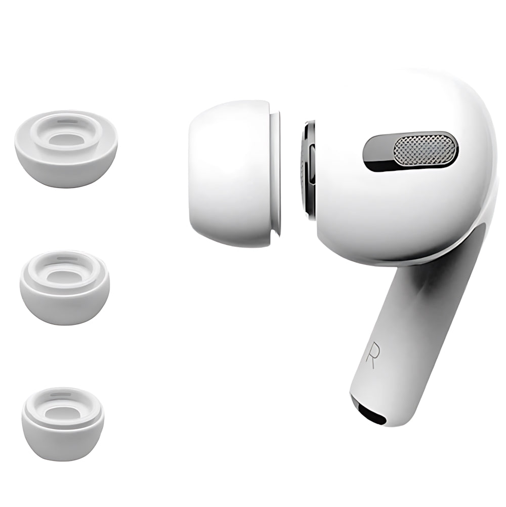 Ohrhörer-Ohrstöpsel, Tech-Protect Ear Tips 3er-Pack für AirPods Pro 2 / Pro, Weiß