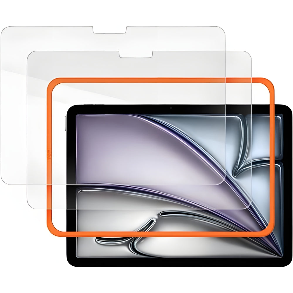 Gehärtetes Glas für iPad Air 11" M4/M3/M2, Tech-Protect Easy Set Plus, mit Applikator, 2 Stück