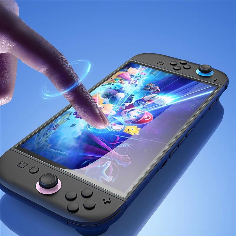 Gehärtetes Glas für Nintendo Switch 2, Tech-Protect Easy Set Plus, mit Applikator, 2 Stück