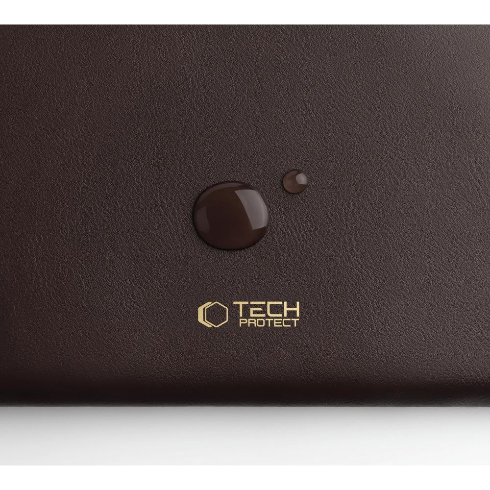 Laptoptasche für 13-14“ Laptop, Tech-Protect Fleeke,  Dunkelbraun