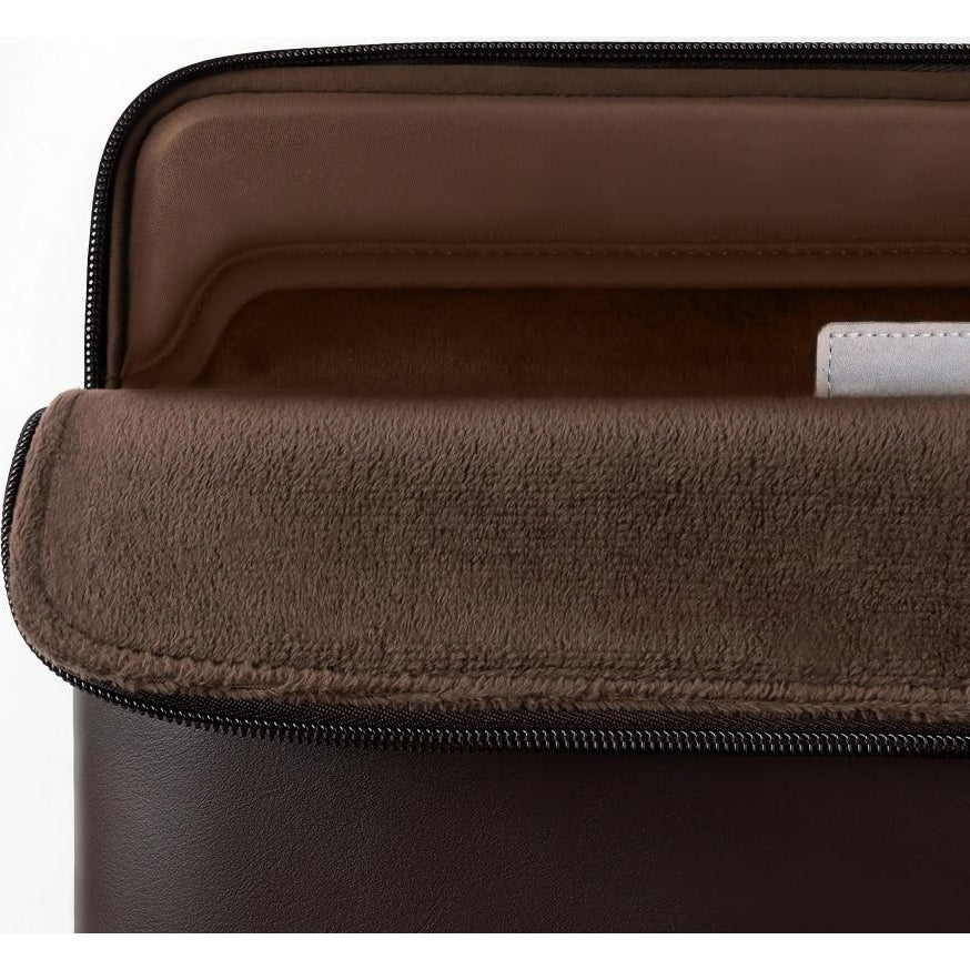 Laptoptasche für 13-14“ Laptop, Tech-Protect Fleeke,  Dunkelbraun
