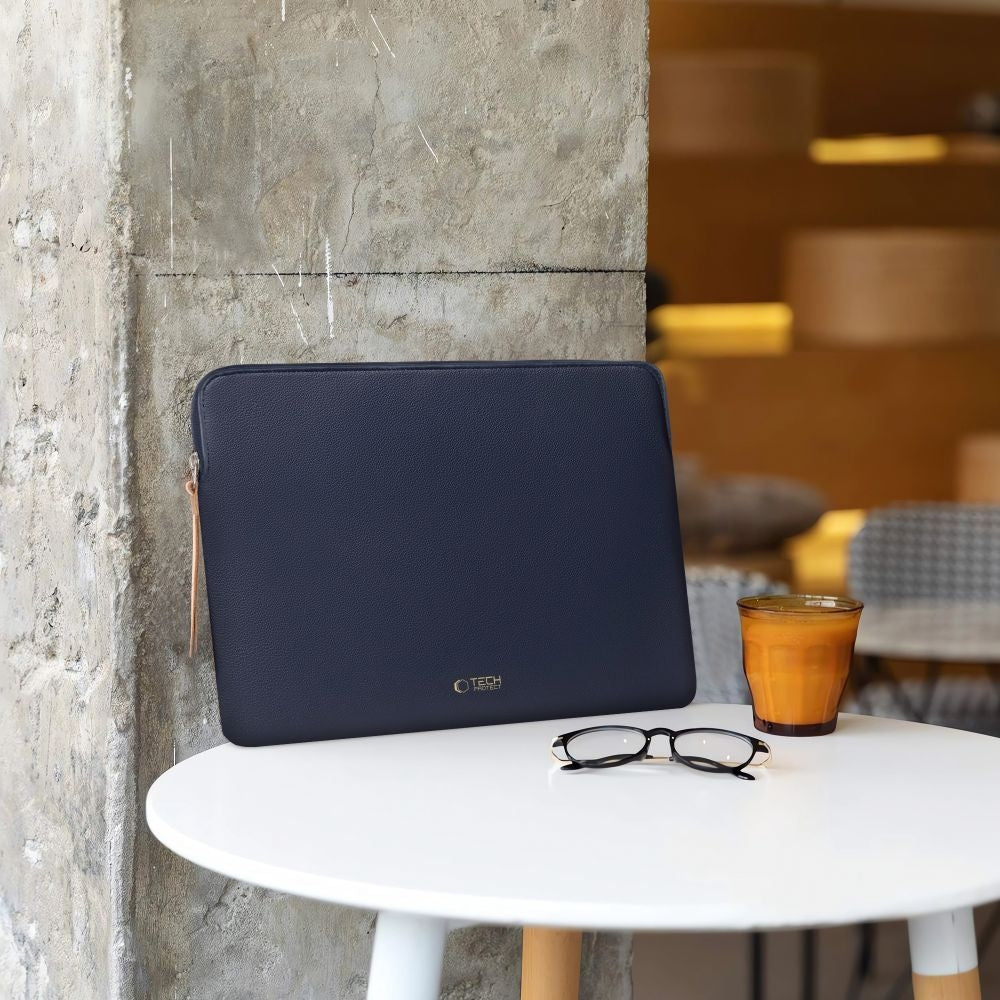 Laptoptasche für 13-14“ Laptop, Tech-Protect Fleeke,  Dunkelblau