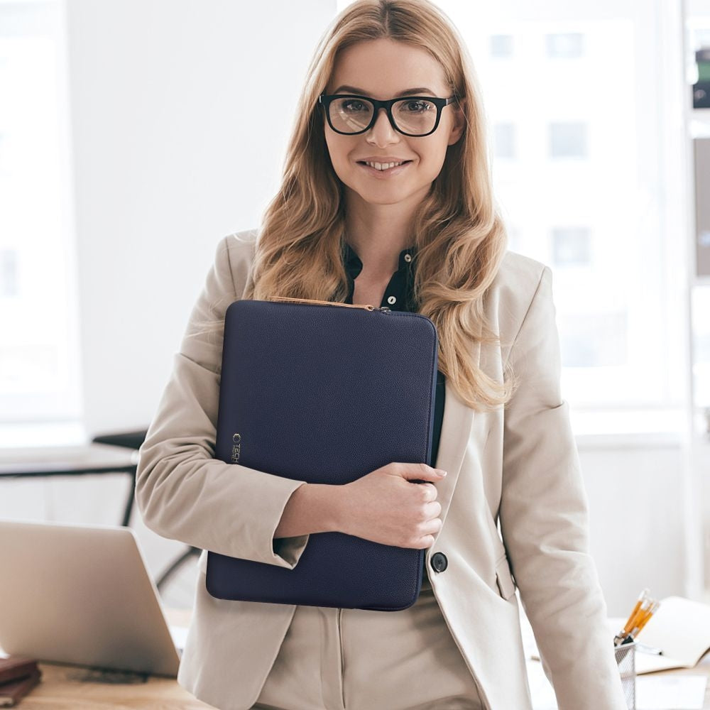 Laptoptasche für 15-16“ Laptop, Tech-Protect Fleeke, Dunkelblau