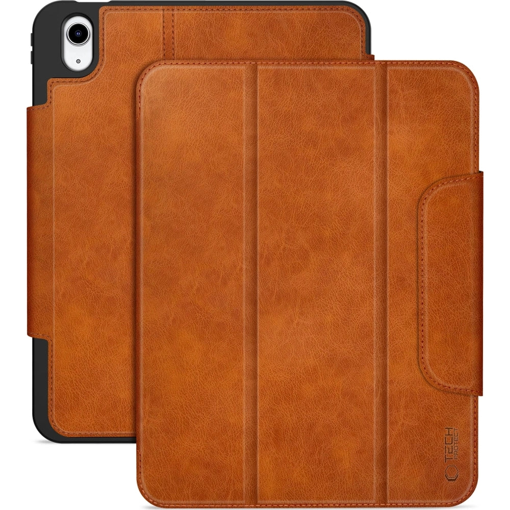 Schutzhülle für iPad 11 (A16) 2025 / 10,9 10 gen. 2022, Tech-Protect Fleece, Braun