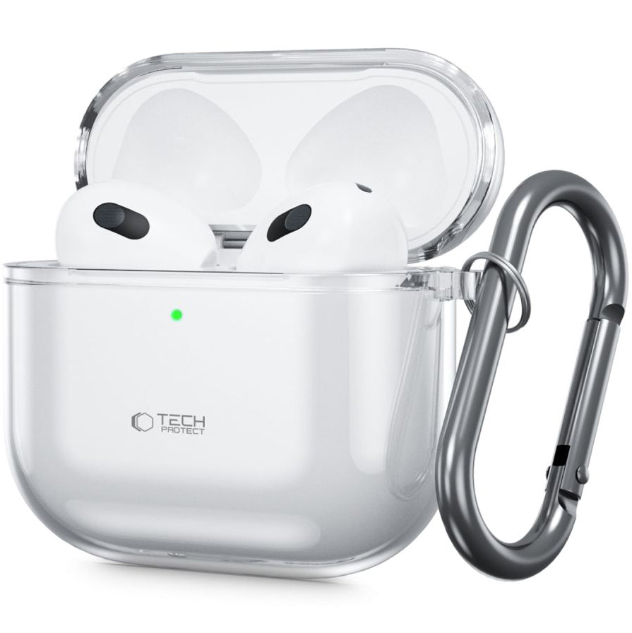 Schutzhülle Tech-Protect Flexair für Apple AirPods 4, Transparent