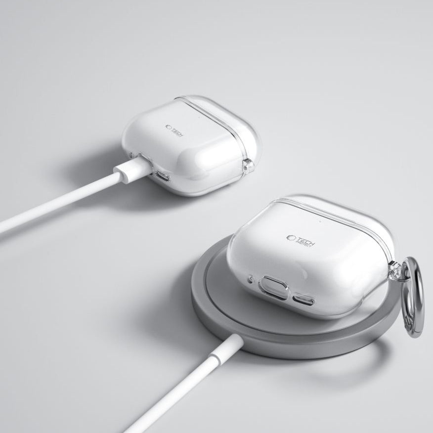 Schutzhülle Tech-Protect Flexair für Apple AirPods 4, Transparent