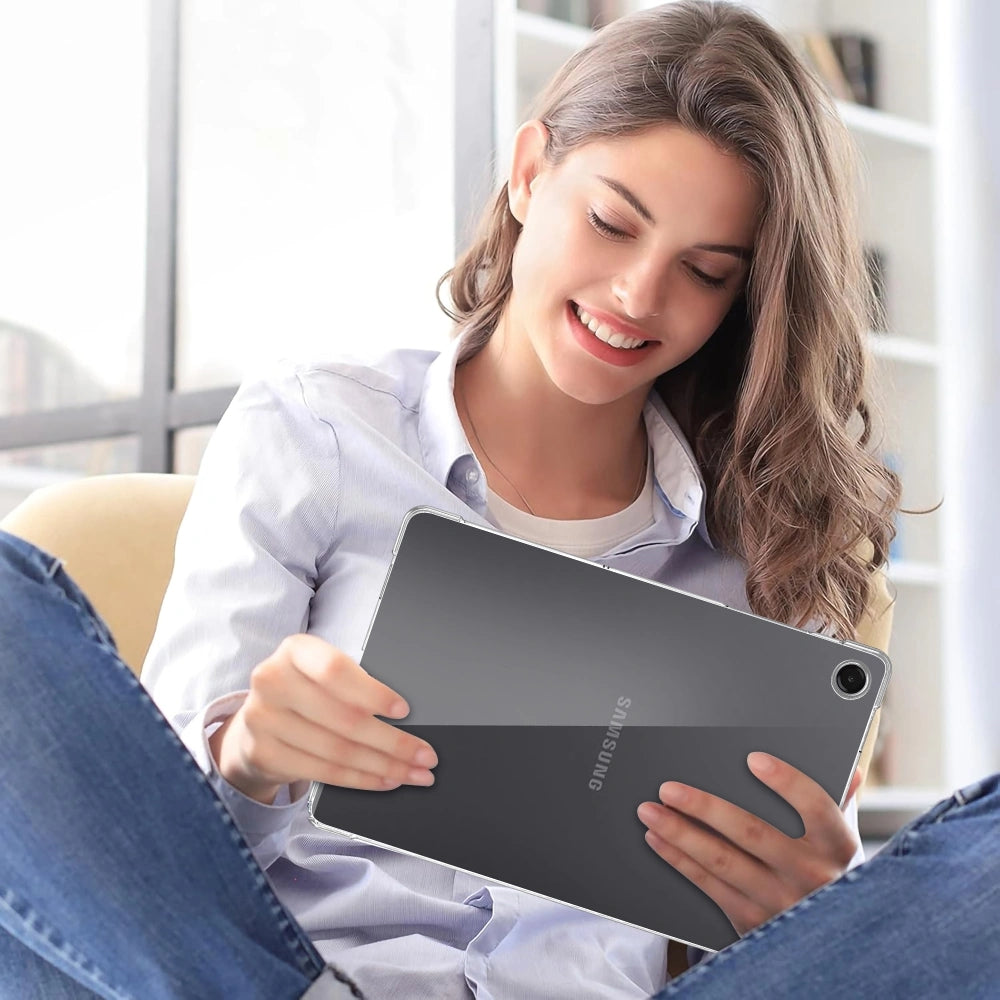 Schutzhülle für Galaxy Tab A9 / Tab A11, Tech-Protect Flexair, Transparent