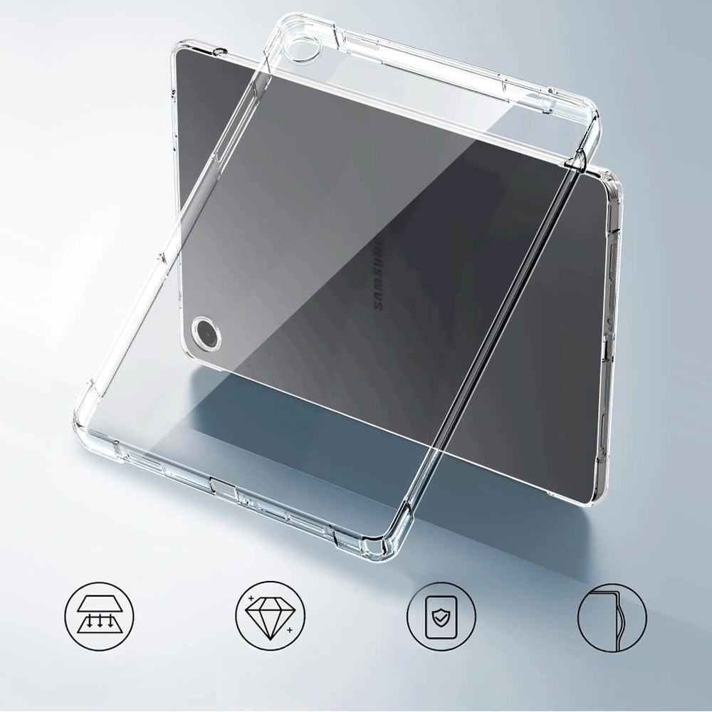 Schutzhülle für Galaxy Tab A9 Plus / Tab A11 Plus, Tech-Protect Flexair, Transparent