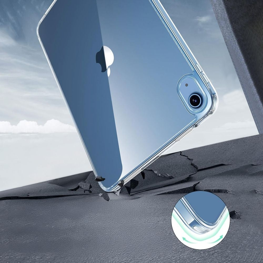 Schutzhülle für Apple iPad 10 2022, 11 2025, Tech-Protect Flexair Hybrid, Transparent