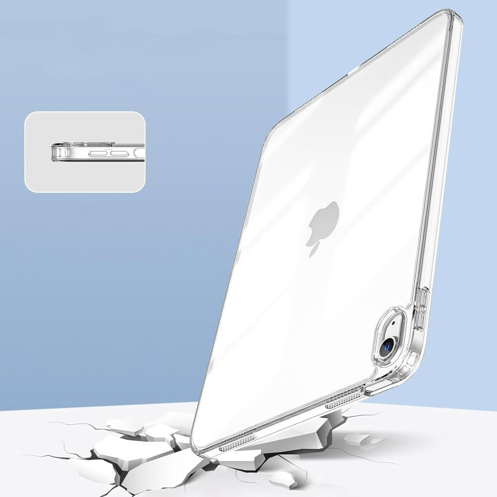 Schutzhülle für Apple iPad 10 2022, 11 2025, Tech-Protect Flexair Hybrid, Transparent