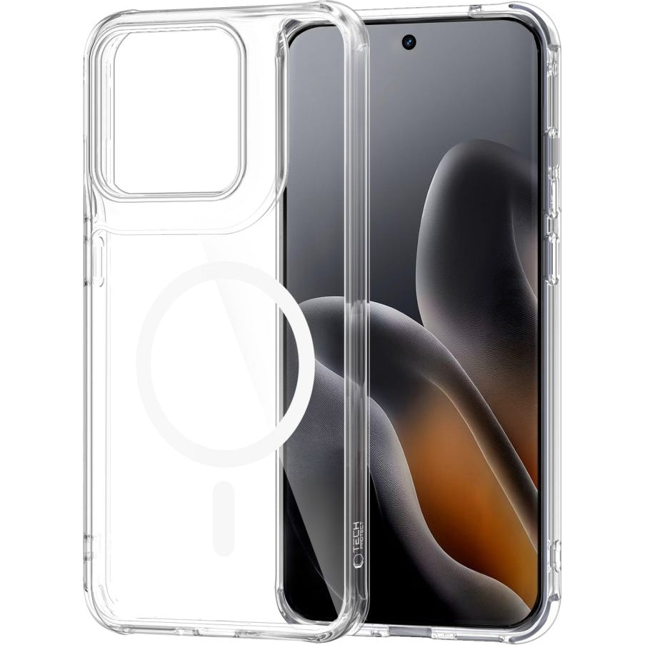 Handyhülle für Motorola Edge 70 Fusion / 70 Fusion Plus, Tech-Protect Flexair Hybrid mit MagSafe, Transparent