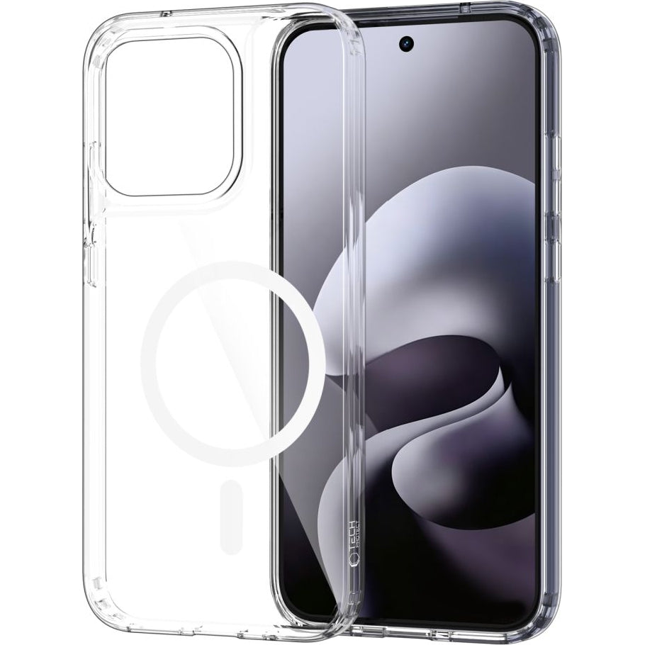 Handyhülle für Motorola Moto G77 5G / Moto G67 5G, Tech-Protect Flexair Hybrid mit MagSafe, Transparent