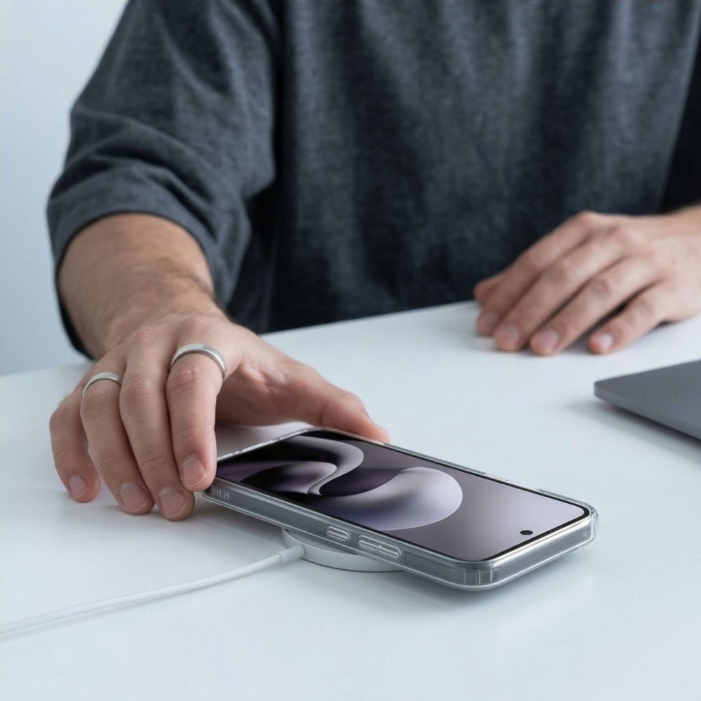 Handyhülle für Motorola Moto G77 5G / Moto G67 5G, Tech-Protect Flexair Hybrid mit MagSafe, Transparent