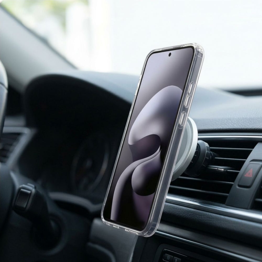 Handyhülle für Motorola Moto G77 5G / Moto G67 5G, Tech-Protect Flexair Hybrid mit MagSafe, Transparent