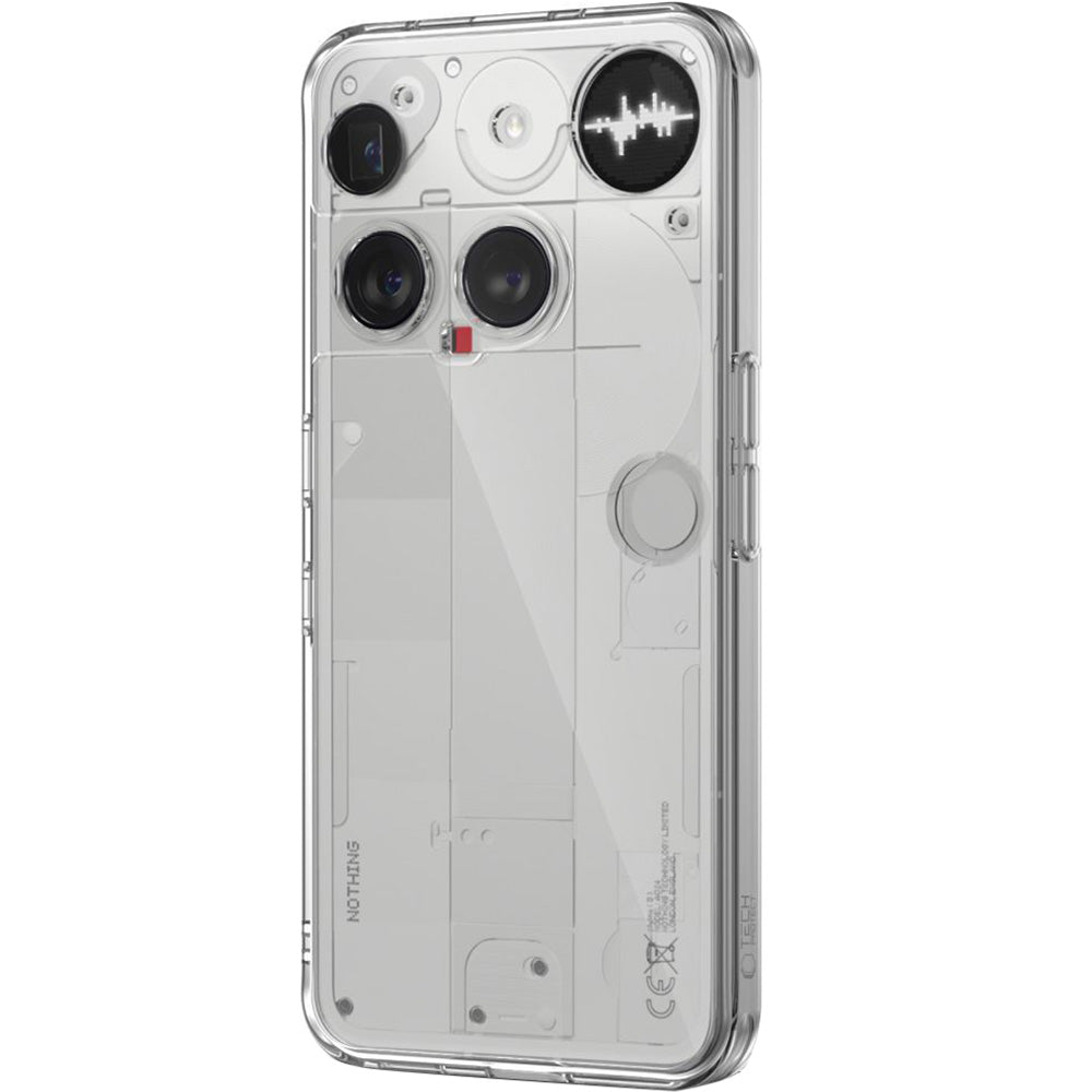 Handyhülle für Nothing Phone 3, Tech-Protect Flexair Hybrid, Transparent