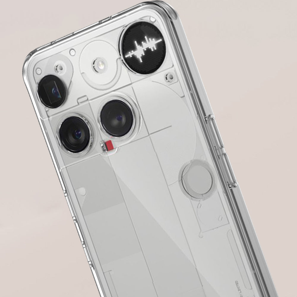 Handyhülle für Nothing Phone 3, Tech-Protect Flexair Hybrid, Transparent