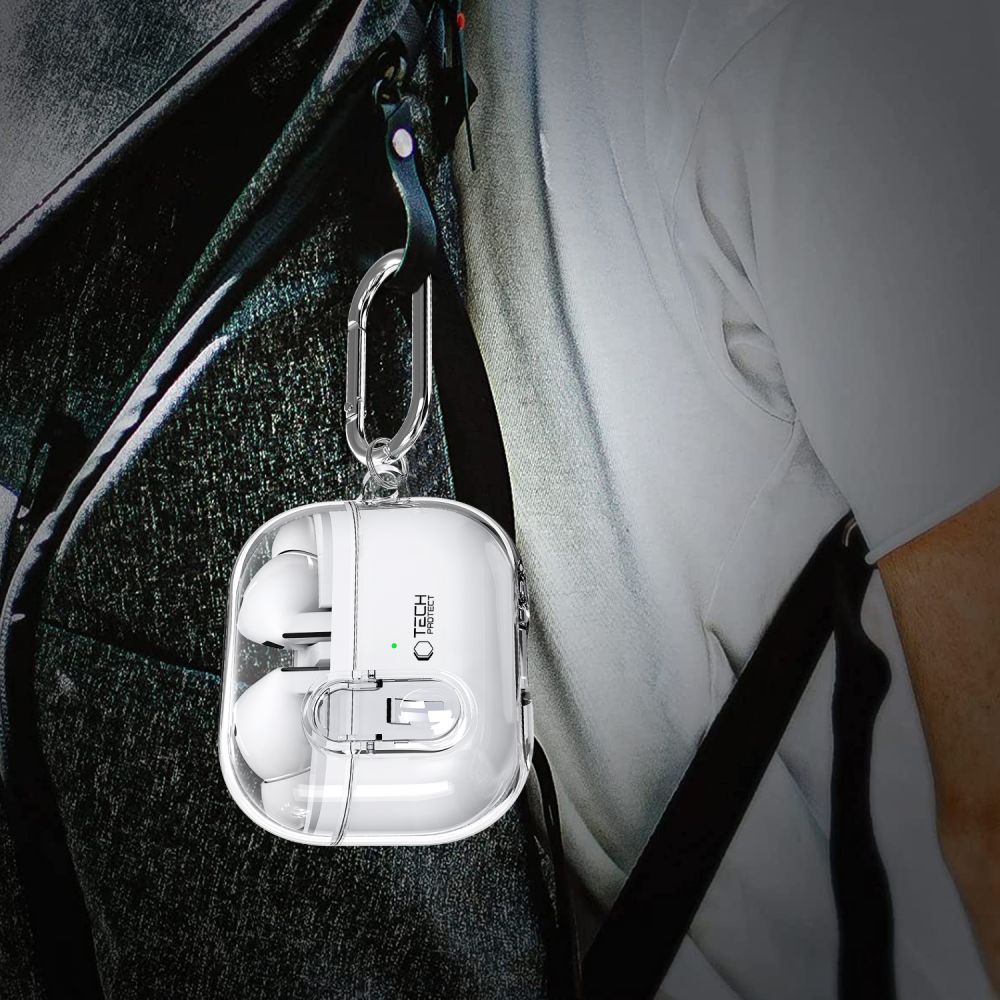 Schutzhülle Tech-Protect Flexair für Samsung Galaxy Buds 3 / 3 Pro, Transparent