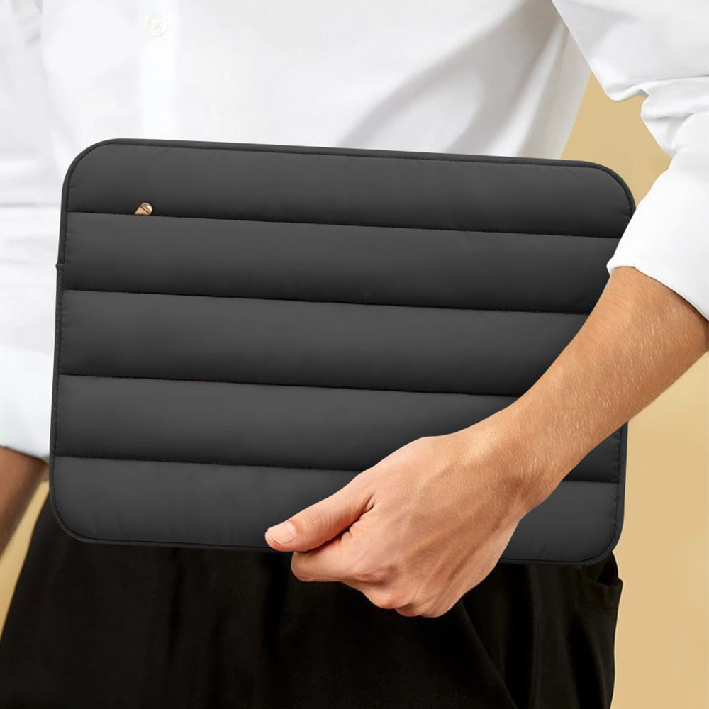 Universal Laptoptasche bis zu 13-14", Tech-Protect Fluffy, Schwarz