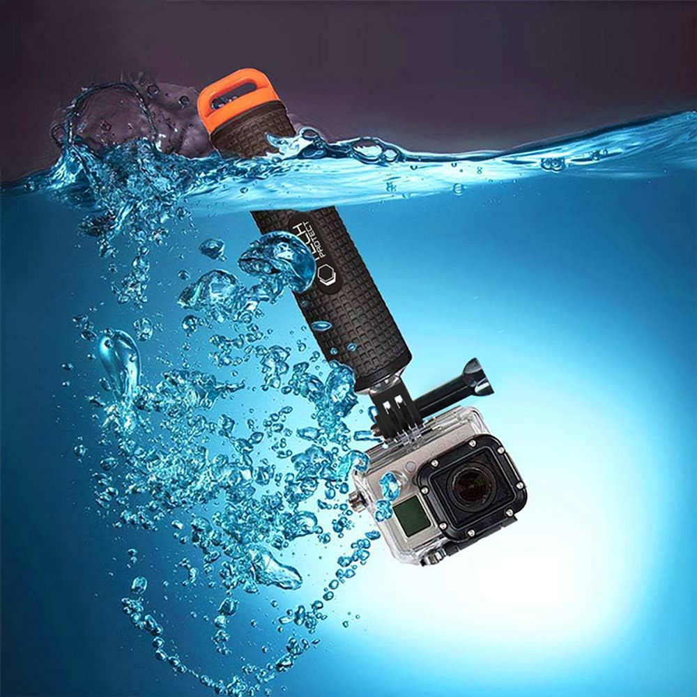 Halterung, Griff für GoPro, DJI, Tech-Protect GA100 Float Hand Grip, Schwarz