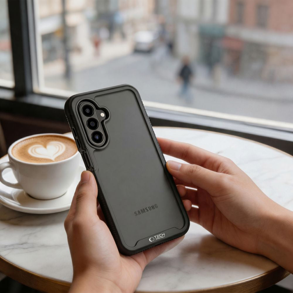 Handyhülle für Galaxy A37 5G / A36 5G / A27 5G / A56 5G, Tech-Protect Defense, Schwarz