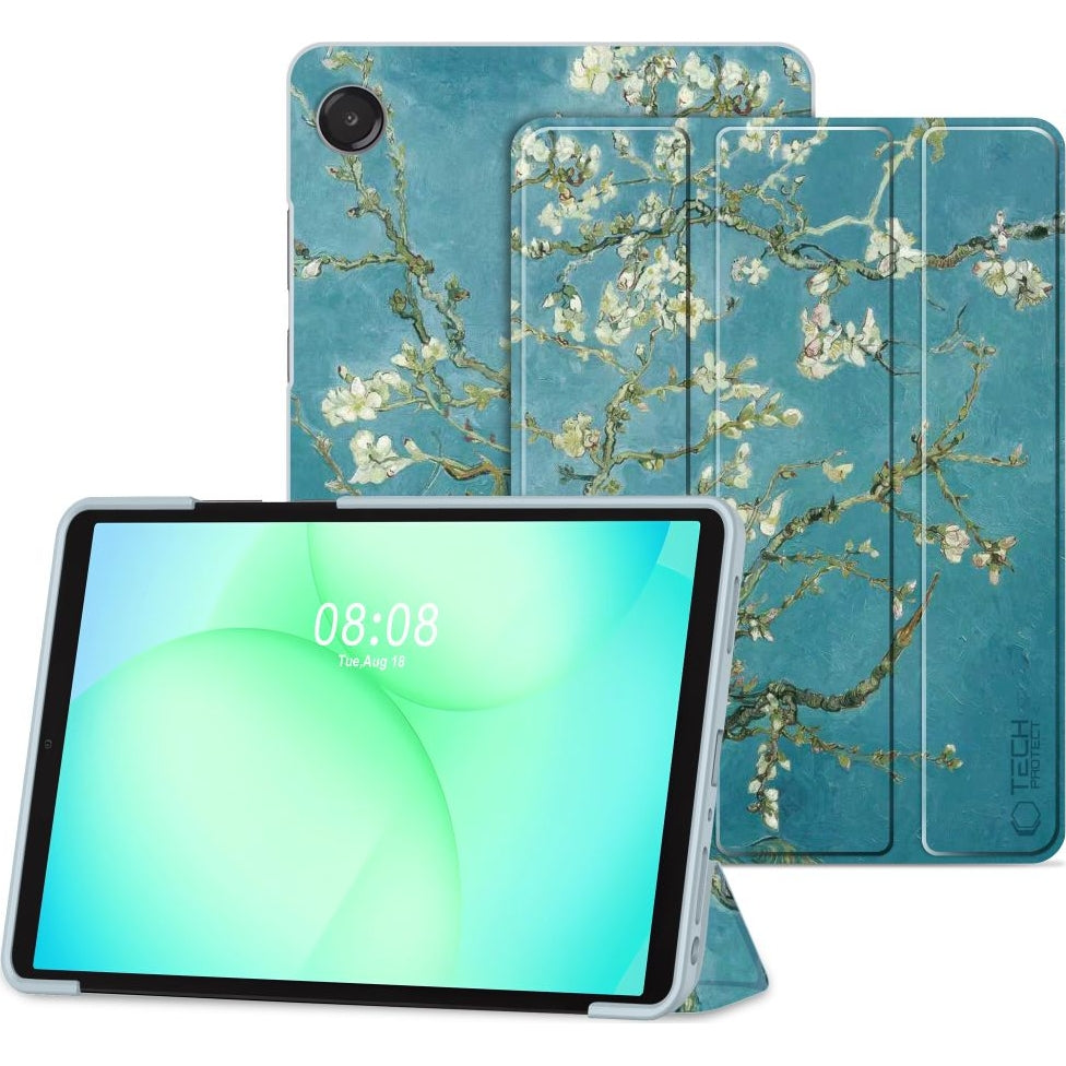 Schutzhülle mit Klappe für Galaxy Tab A11+ / Tab A9+, Tech-Protect SmartCase, Mehrfarbig