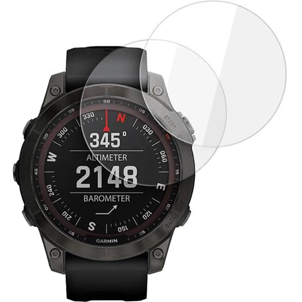 Gehärtetes Glas für Garmin Fenix 7 / 7 Pro, Tech-Protect Glass Fit Plus, 2 Stück