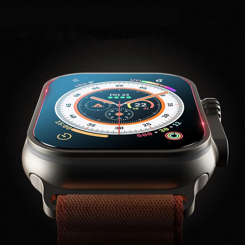 Gehärtetes Glas für Huawei Watch Fit 4 Pro, Tech-Protect Glass Fit Plus, 2 Stück
