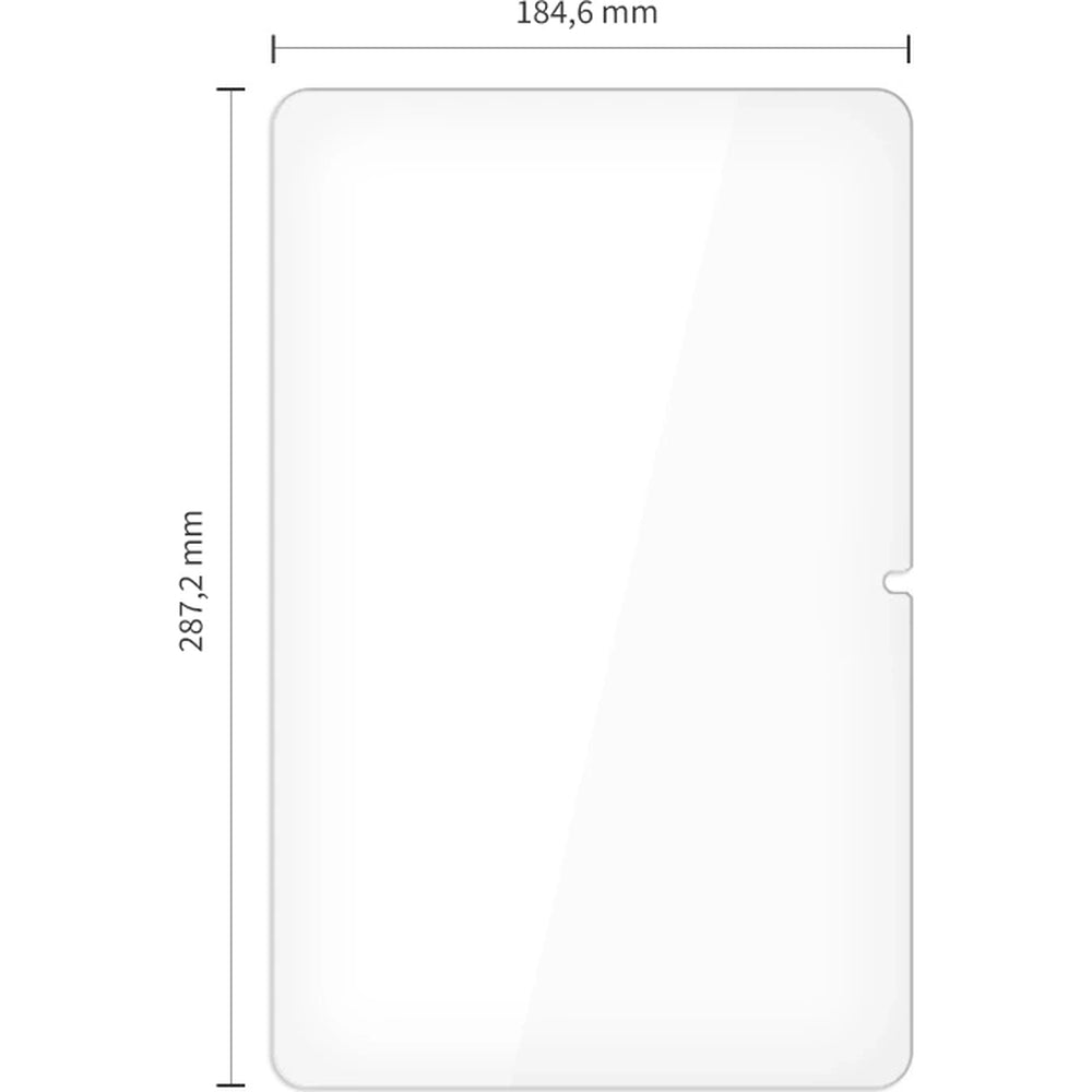 Gehärtetes Glas für Lenovo Tab P12 / Idea Tab Pro / Yoga Tab Plus 12.7, Tech-Protect Glass Fit Plus, 2 Stück