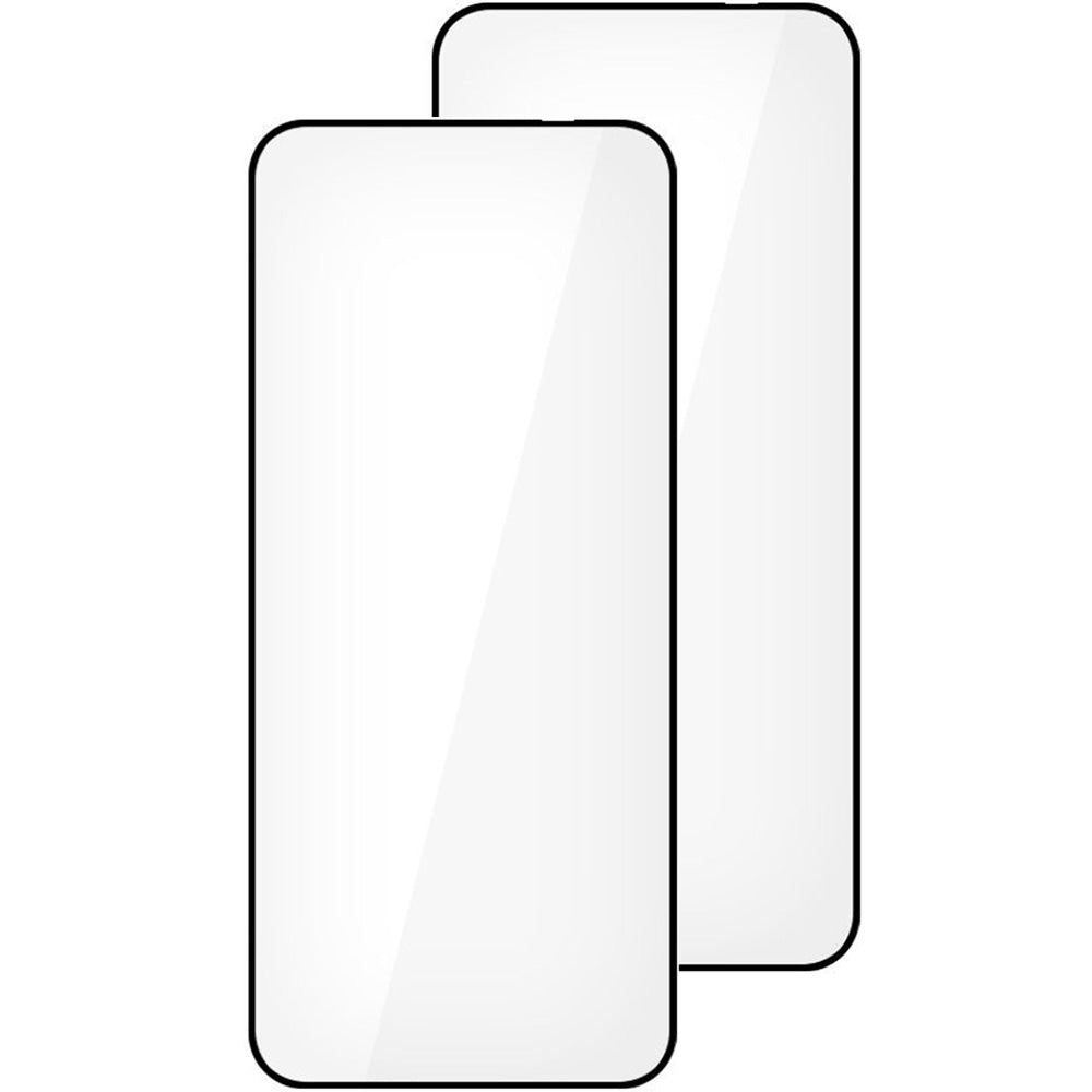 Gehärtetes Glas für Motorola Edge 60 Neo / 50 Neo, Tech-Protect Glass Fit Plus, 2 Stück, Schwarzer Rahmen