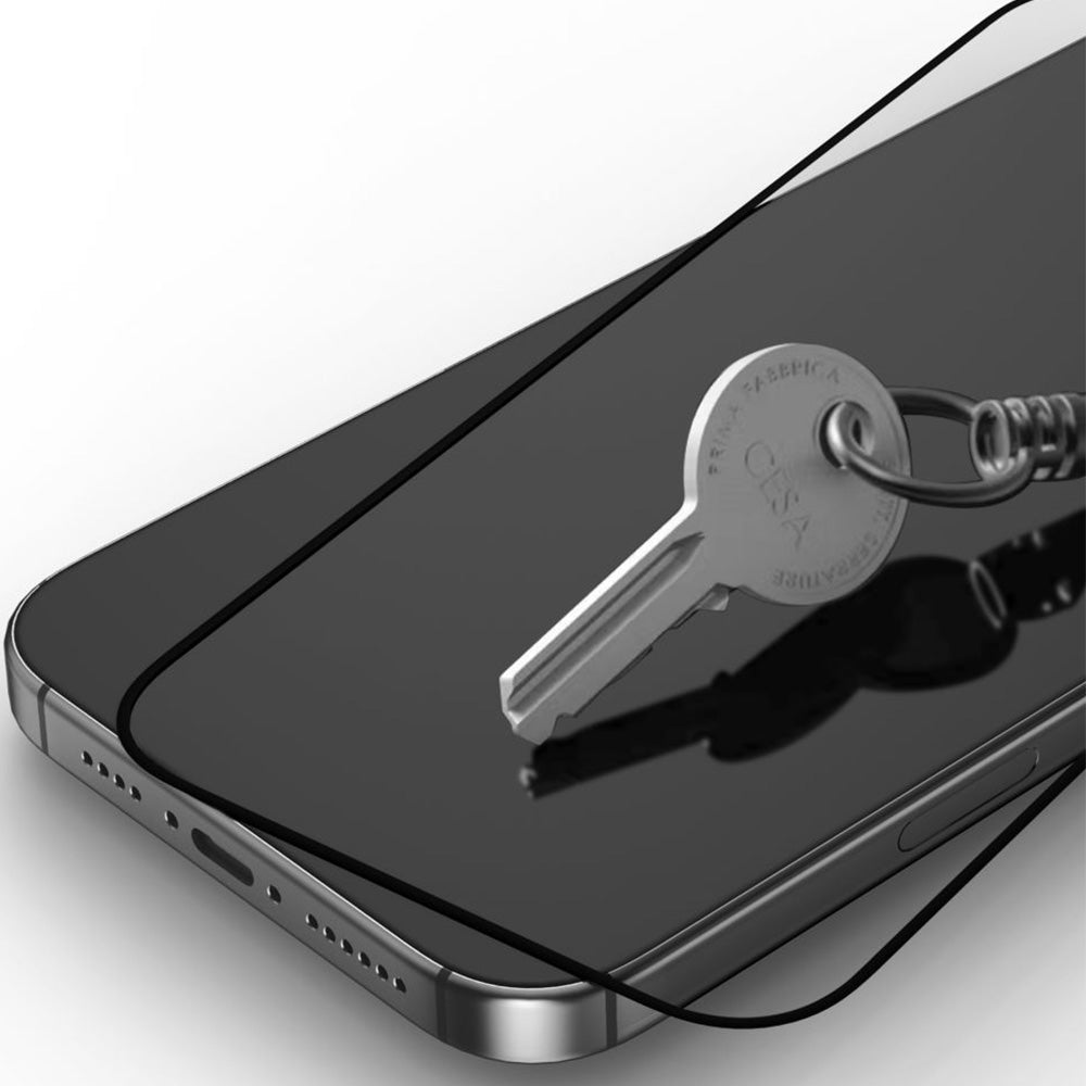 Gehärtetes Glas für Motorola Edge 60 Neo / 50 Neo, Tech-Protect Glass Fit Plus, 2 Stück, Schwarzer Rahmen